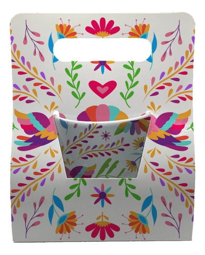 Taza Tenango Aves Rosas