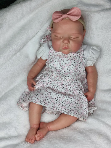 Bebe Reborn Original Silicona Blanda Melocotón 30cm