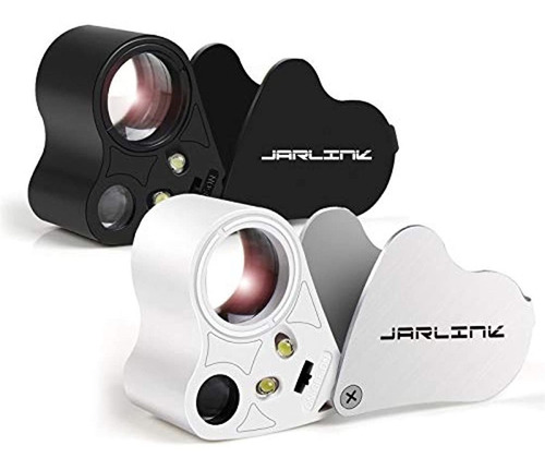 Jarlink -  Lupa De Joyeria, Con Luz Led, Plegable