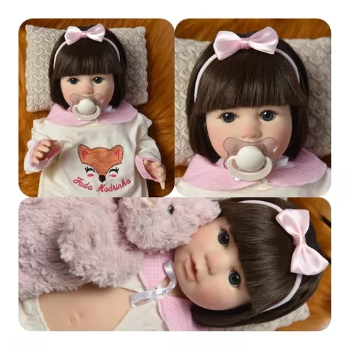 Bebê Reborn Boneca Princesa Original Realista Fada Promoção