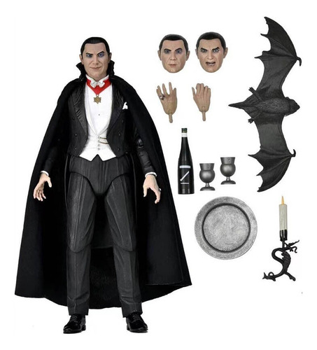 Neca Universal Monsters 7 Pulgadas Figura Dracula Ultimate