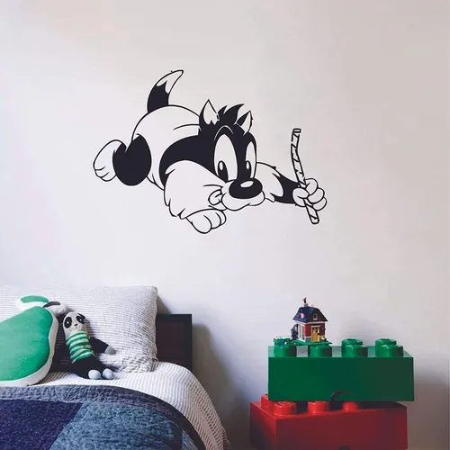 Vinilos Adhesivos Sticker Pared De Gato Silvestre 58x72cms