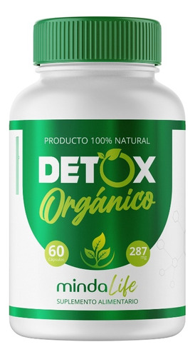 Suplemento Natural En Cápsulas Detox Organico Con Chia