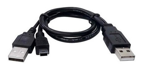 Cabo Para Hd Externo 2.0 Y Usb X Mini Usb 5 Pinos V3