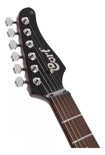 Guitarra Cort G300 Pro Bk Black Captadores Seymour Duncan