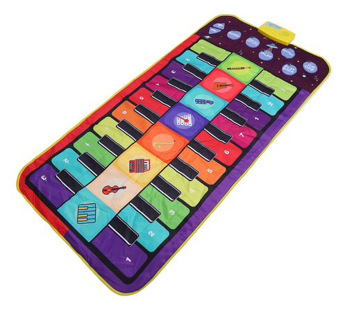 Tapete De Teclado Musical Duet Para Crianças, Grande
