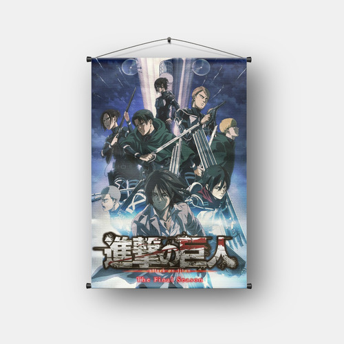 Pendón - Poster Shingeki No Kyojin 60 X 90 Cm 