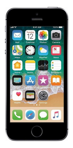 iPhone SE 32 GB cinza-espacial - Bom (Recondicionado)
