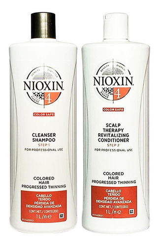 Nioxin System 4 Professional Hair Kit (2 Produtos)