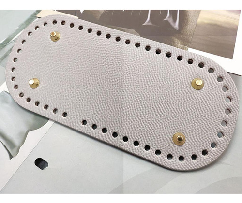 2 Bolsas De Cuero Para Bolsas Moldeadoras Gris + Albaricoque