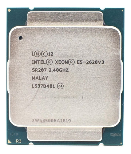 Processador De Cpu Xeon E5 2620v3 De 6 Núcleos Lga2011-3 De