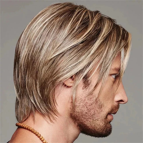 Peluca Corta Para Hombre