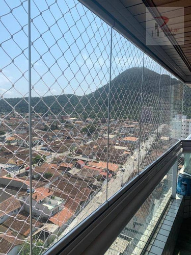 Apartamento Com 3 Dormitórios À Venda, 100 M² Por R$ 800.000 - Canto Do Forte - Praia Grande/sp - Ap2592