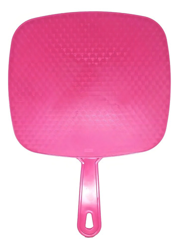Espejo Cuadrado Para Barberia / Estética 23cm X 32cm Color Del Marco Rosa