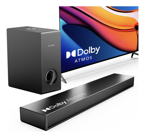 Barra De Sonido Dolby Atmos 190w Con Subwoofer Refuerzo De