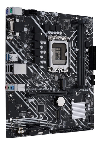 Placa Mãe Asus Prime H610m-a D4 Lga 1700 Chipset H610 Ddr4 Preta