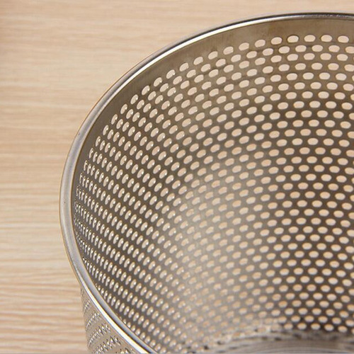 Para 2pcs Inox Macarrão Cesta Malha Aranha Macarrão Filtro