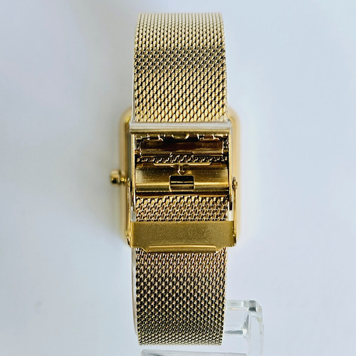 Relógio Technos Masculino Slim Dourado GM12AB/1X com Vidro de Safira Social