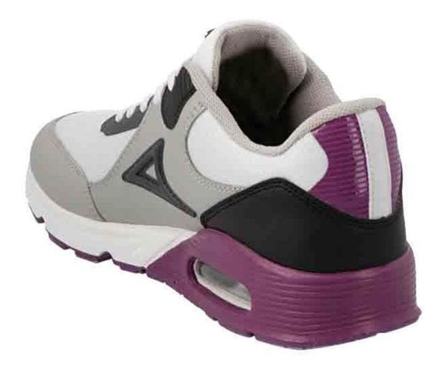 Imagen 5 de 5 de Tenis Deportivo Pirma Dama Gris Modelo 5503