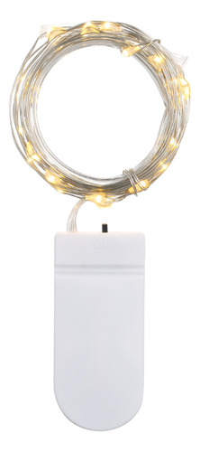 Cadena De Alambre De Cobre Estrellado De 10 Led De 1 M/3,3 P