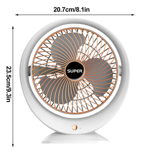 L Ventilador Eléctrico Z Running Horse Lamp De 3