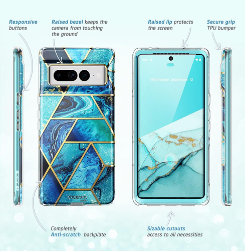 Funda I-blason Cosmo Para Google Pixel 7 Pro (2022),