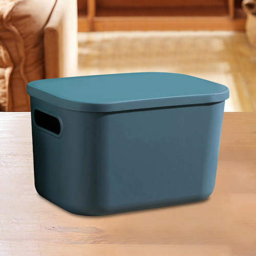 Organizador De Prateleira Para Armário, 18x26x16cm Azul