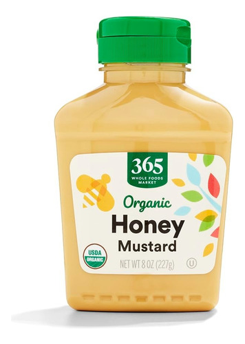 Honey Mustard 365 By Whole Foods Market Organica- 226 Grs
