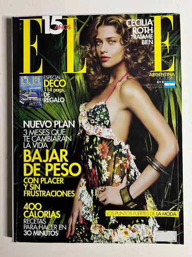 Lote Revistas Elle Argentina 4 Ejemplares Edición Especial (Usado)