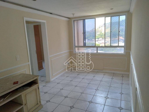 Apartamento Com 2 Dormitórios À Venda, 60 M² Por R$ 250.000,00 - São Lourenço - Niterói/rj - Ap4013