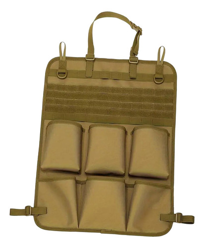 Organizador Genérico Para Asiento Trasero De Coche, Caqui