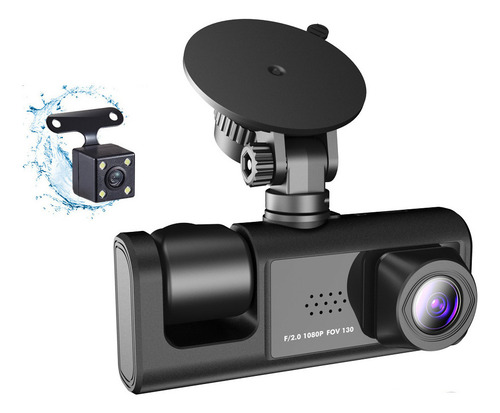H Cámara Coche Grabadora Video Wifi Espejo Retrovisor.cámara