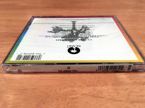 U2 The Joshua Tree Cd Usa 1991 Sellado 1ra Edicion