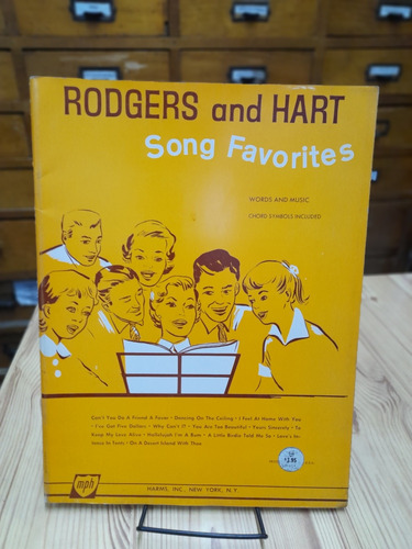 Álbum De Partituras  Rodgers And Hart Song  Favoritos Piano