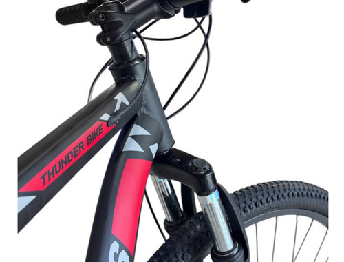 Bicicleta Mountain Bike Randers Kawill Thunder MTB R29 - 21 Velocidades Cambios Shimano - Color Rojo - Cuadro Talle M