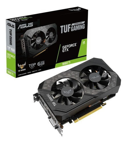 T. Video Asus Nvidia Geforce Gtx Tuf Gaming 1660 Ti Evo Oc 6