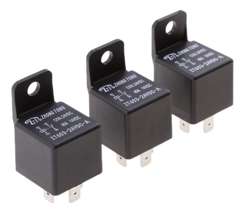 3x 24v Relay 40 Amp 24v Four Pin Automotive Van Boat