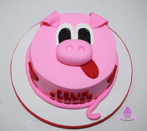 Torta Chancho - Tortas Personalizadas Para Cumpleaños !
