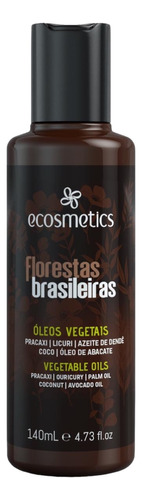 Óleo Vegetais Terapia Capil 140ml  Florestas Bras Ecosmetics