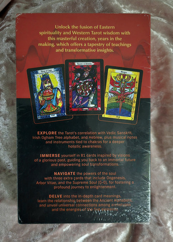 The Vedic Tarot - Cartas Más Libro Nuevo, Original En Stock
