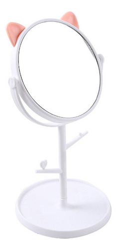 - Espejo De Maquillaje Giratorio Portátil Hd For Escritorio