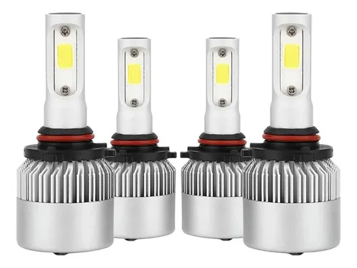 Kit De Focos Led Luz Alta Y Baja 8000lm 6000k For Jeep