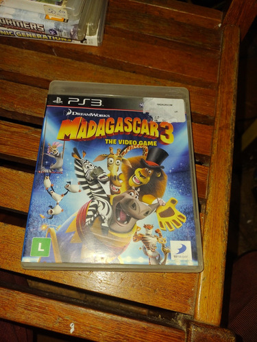Madagascar 3 Ps3 Mídia Física 