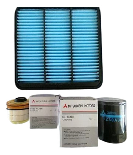 Kit Filtros Original Mitsubishi L200 2.5 Aire-aceite-petr.