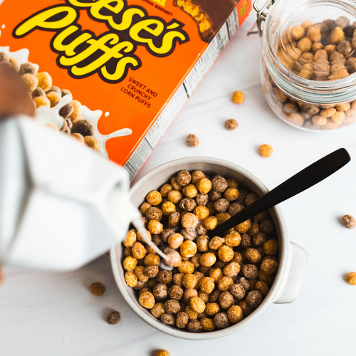 Reeses Puffs Cereal 992g | Chocolate Y Cacahuate Crujiente