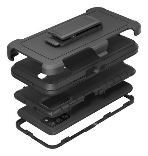 Funda Niubity Para Teléfono Celular Samsung Galaxy A02s De 6