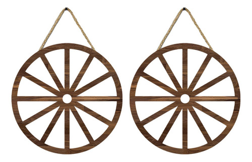 2 Piezas De Rueda De Carreta De Madera, Manualidades