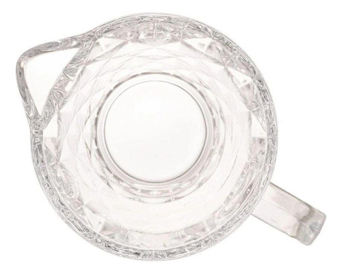 Jarra De Vidro Lyor Diamond Transparente 1l