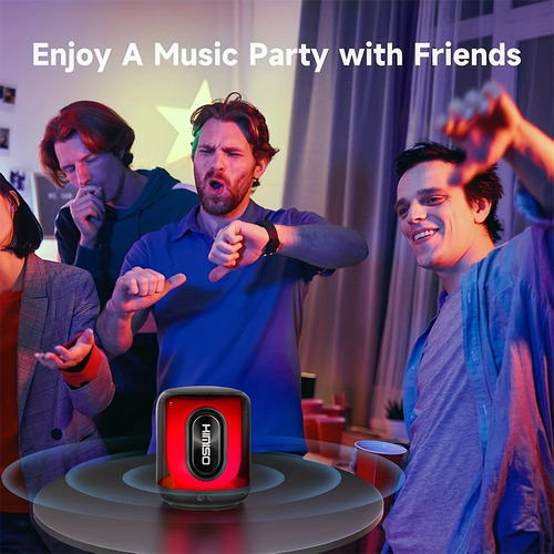 Bluetooth Mini Kimiso-a8 Mini - Subwoofer, Luces Led, Portát