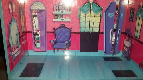 Casa De Muñecas Madera Ilustracion Monster House Vampiresca